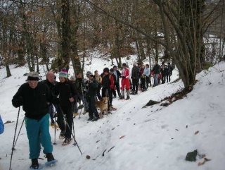  Raquetas de nieve en Festiona 